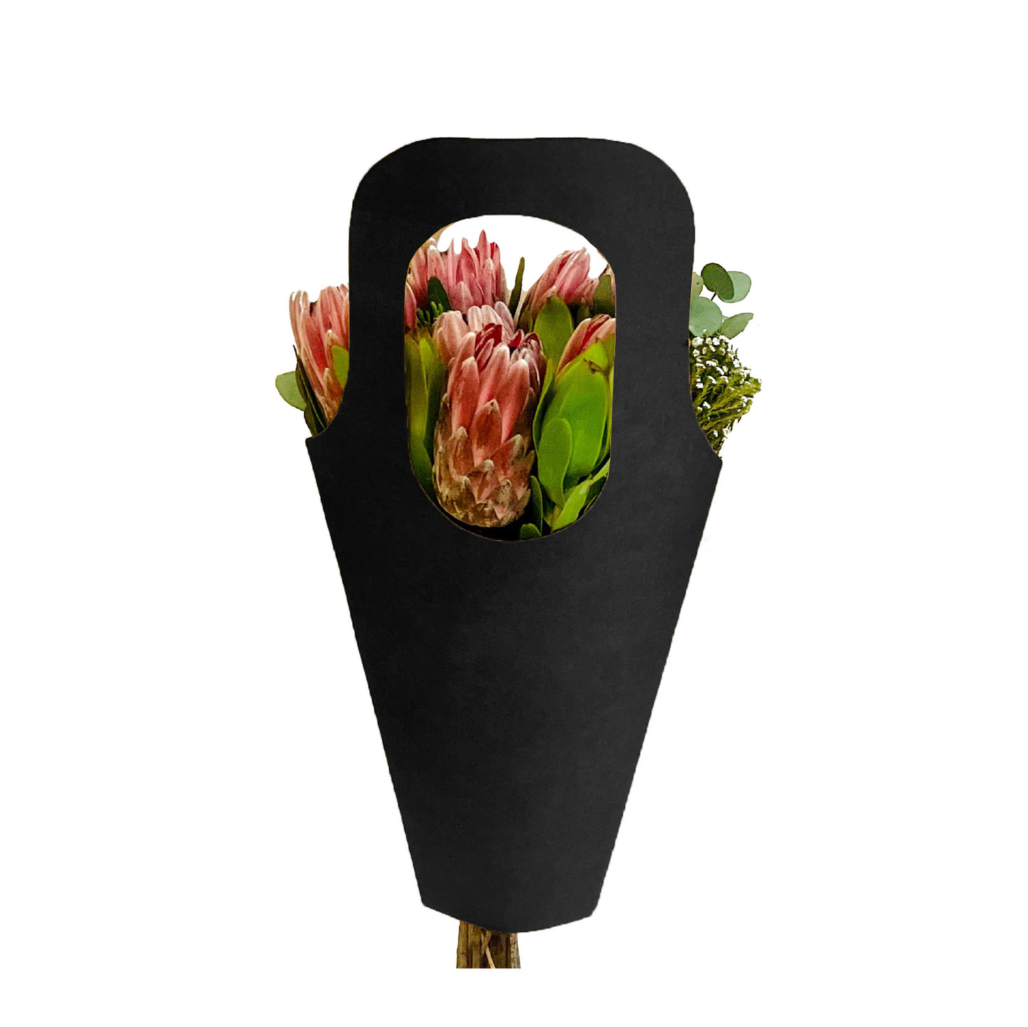 Sac de transport pour bouquets 1 - Noir (paquet de 20)