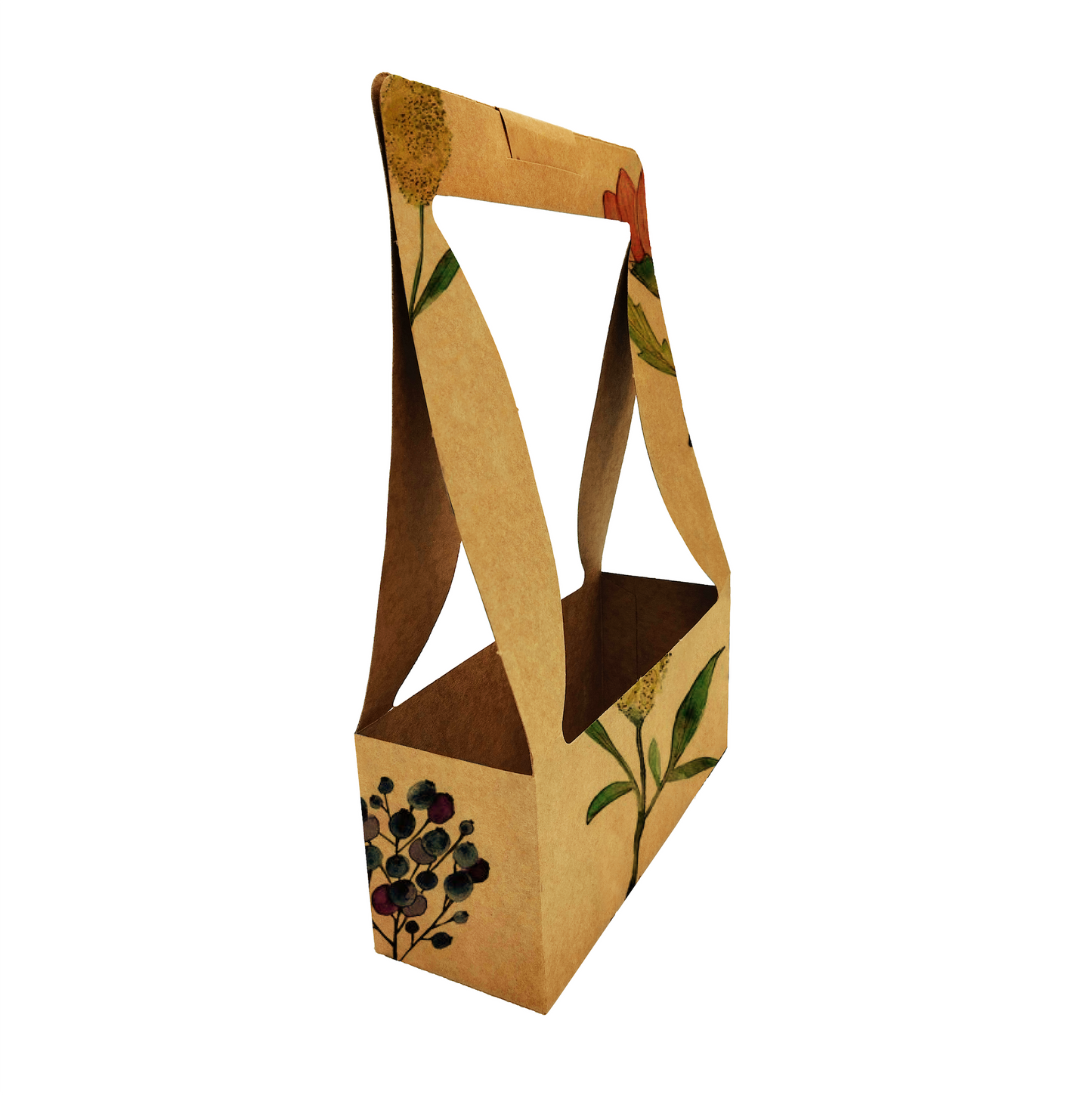 Blumenstrauß-Tragebox 1 – Fynbos (20er-Pack)