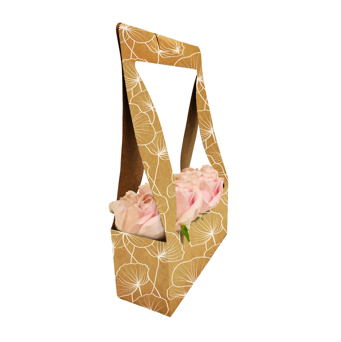 Blumenstrauß-Tragebox 1 – Ginkgo Biloba (20er-Pack)