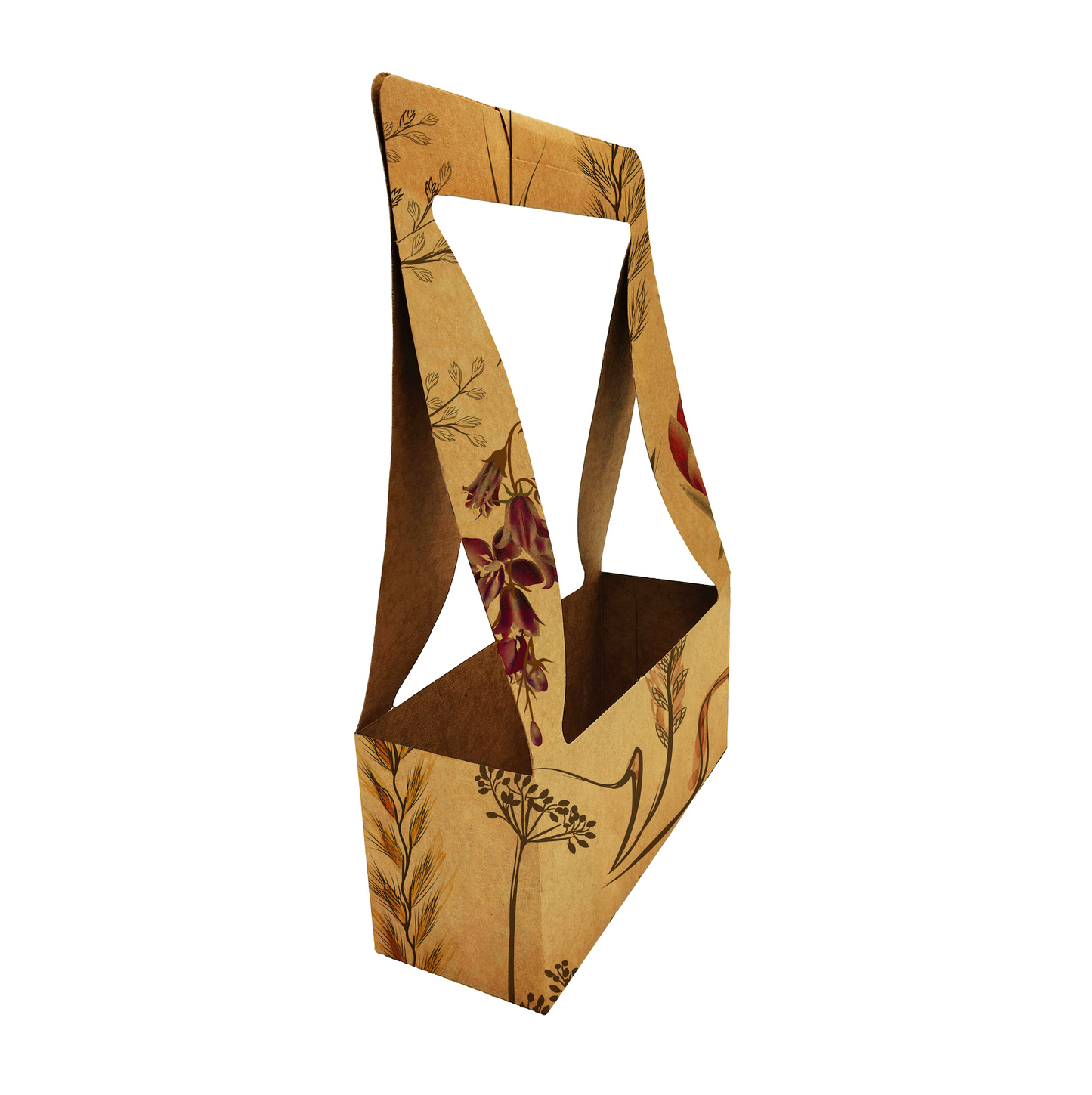 Blumenstrauß-Tragebox 1 – Wiese (20er-Pack)