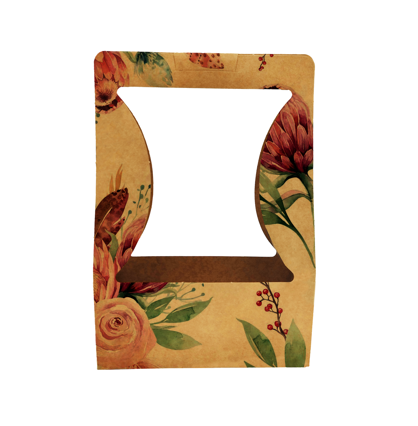 Blumenstrauß-Tragebox 1 – Protea (20er-Pack)
