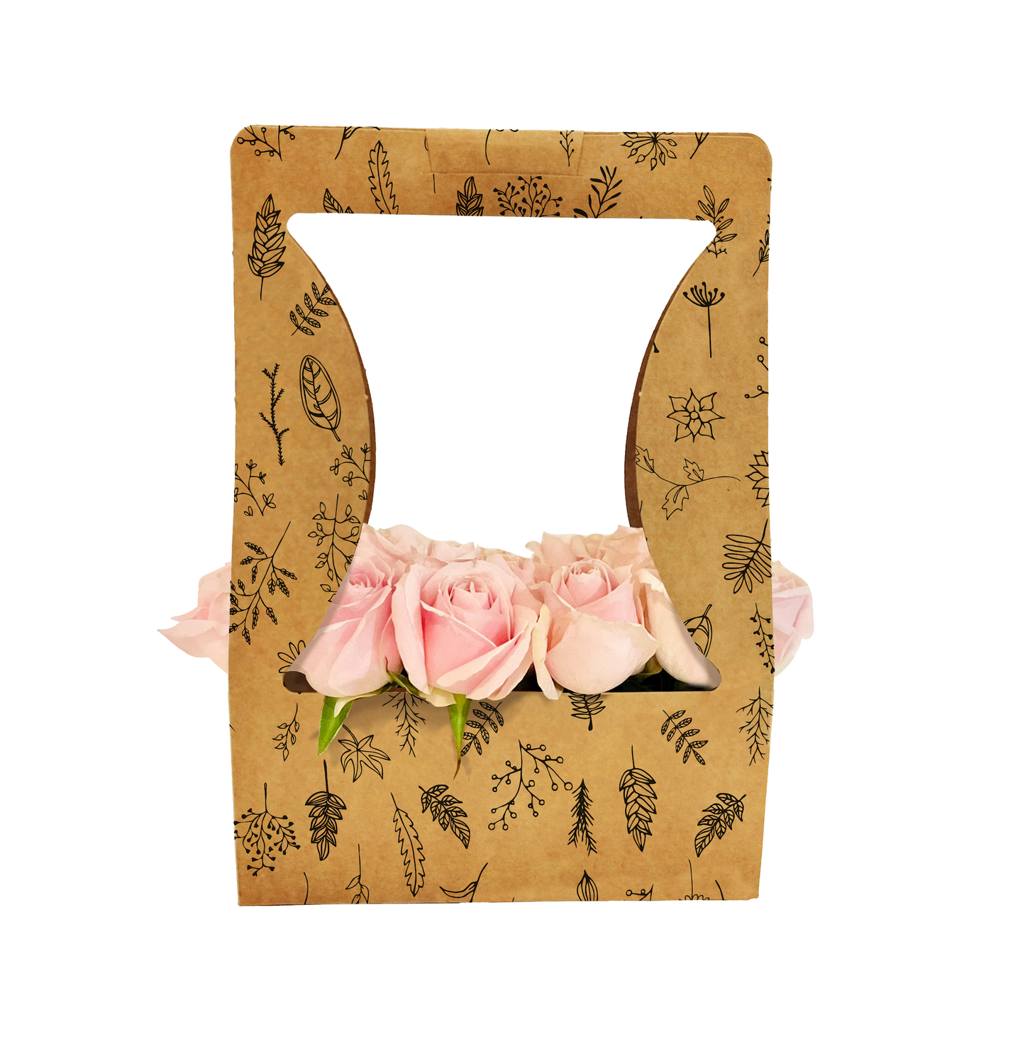 Blumenstrauß-Tragebox 1 – Wildblume (20er-Pack)