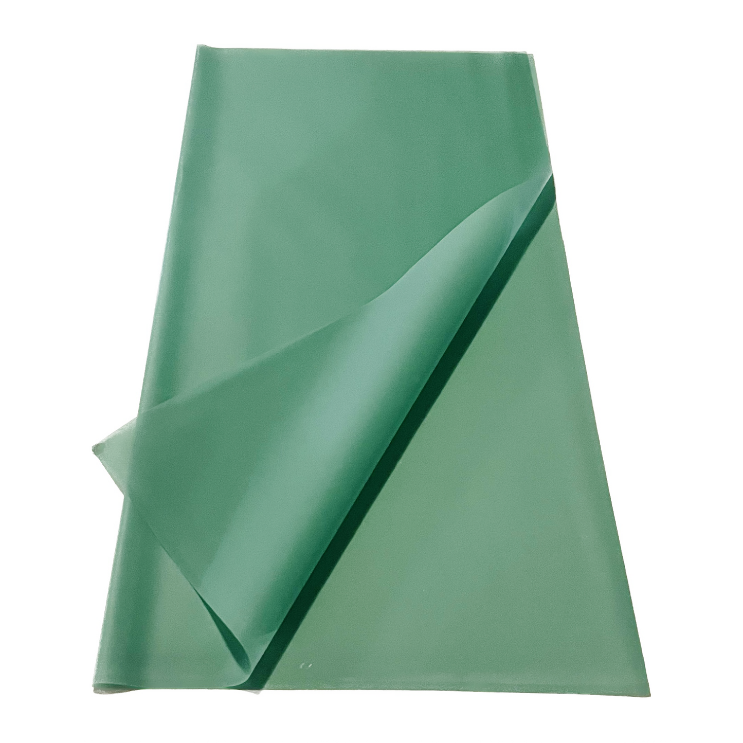 Emballage cellophane pour fleurs : vert transparent (paquet de 20)
