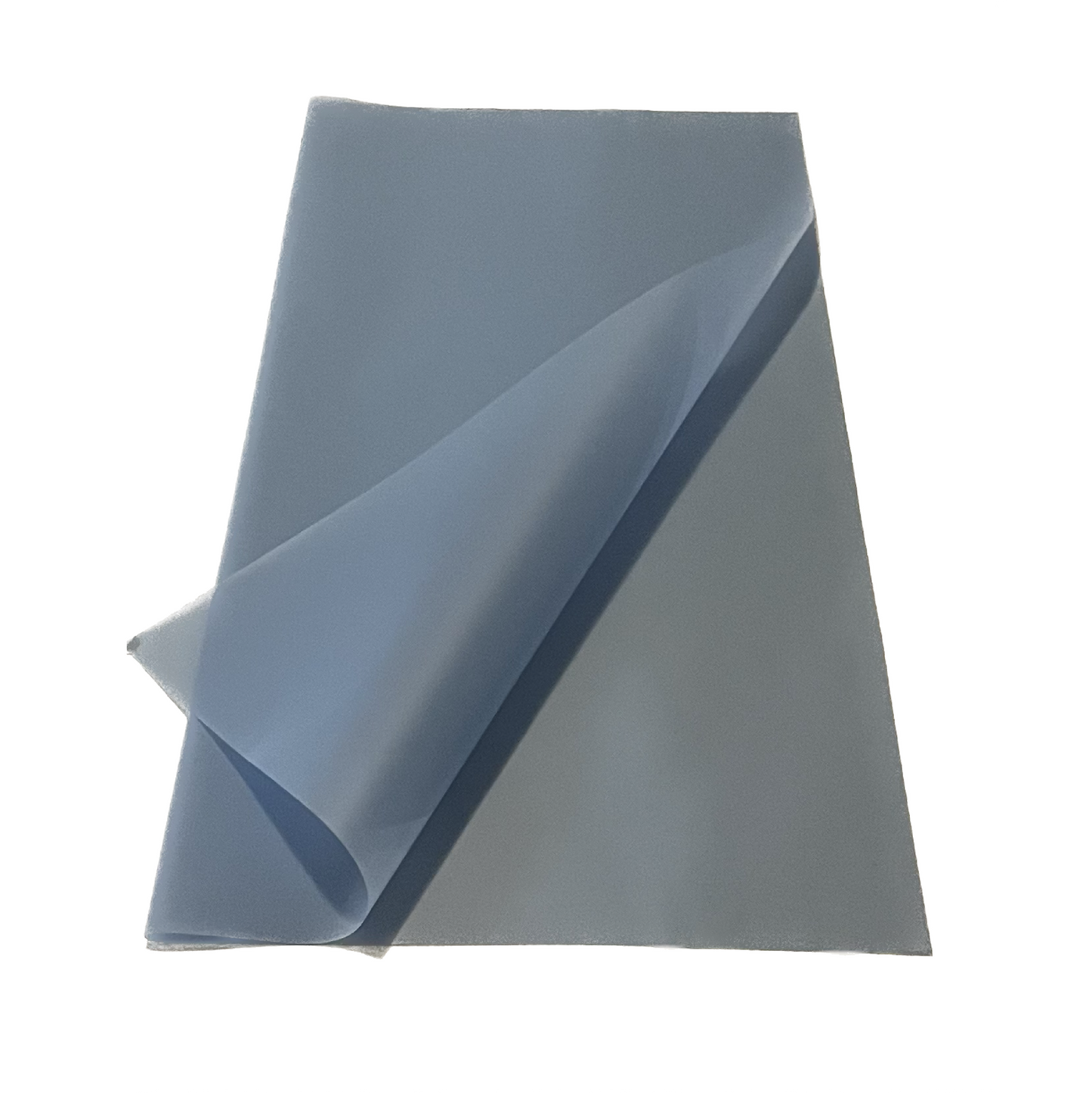 Emballage cellophane pour fleurs : bleu ciel transparent (paquet de 20)