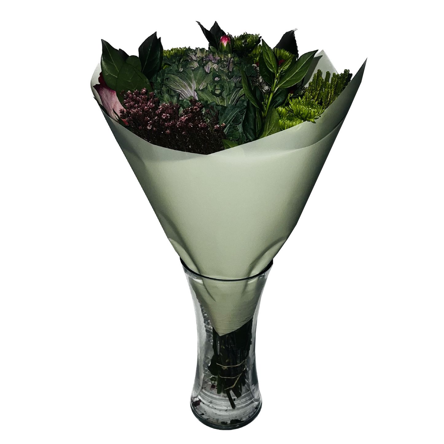 Emballage cellophane pour fleurs : jaune transparent (paquet de 20)