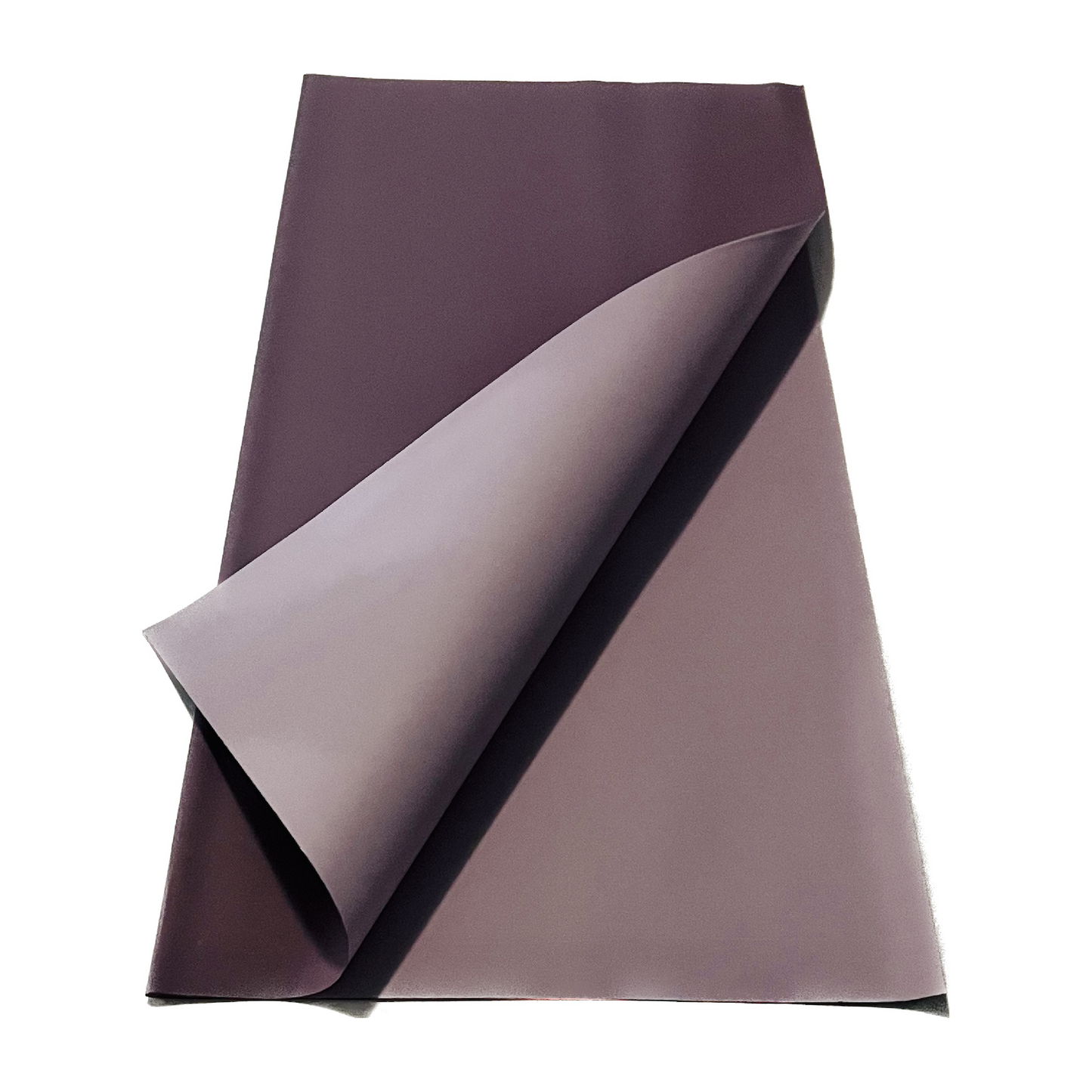 Emballage cellophane pour fleurs : deux tons violet foncé et violet clair (paquet de 20)