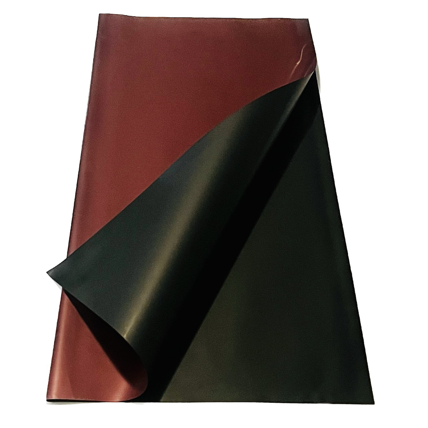 Emballage cellophane pour fleurs : deux tons, rouge vin et noir (paquet de 20)