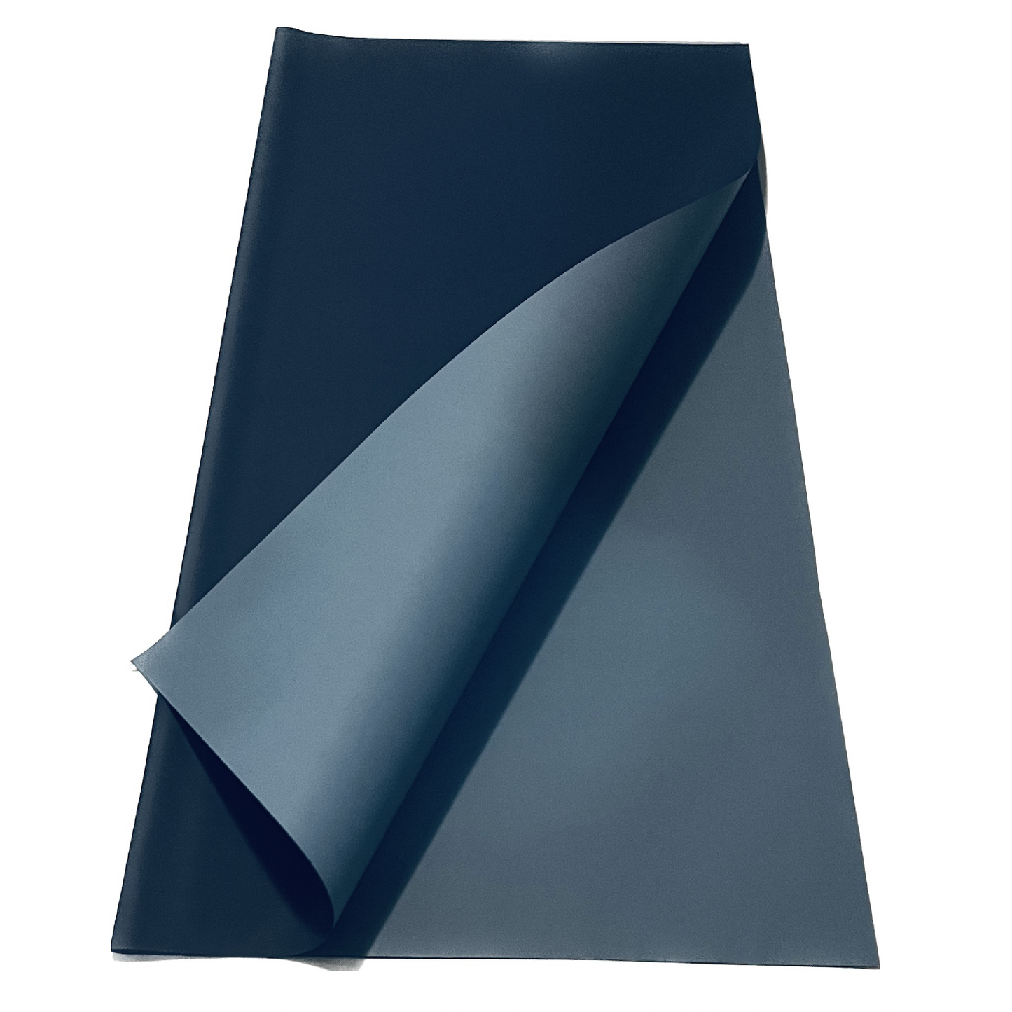Emballage cellophane pour fleurs : bleu foncé et bleu clair bicolores (paquet de 20)