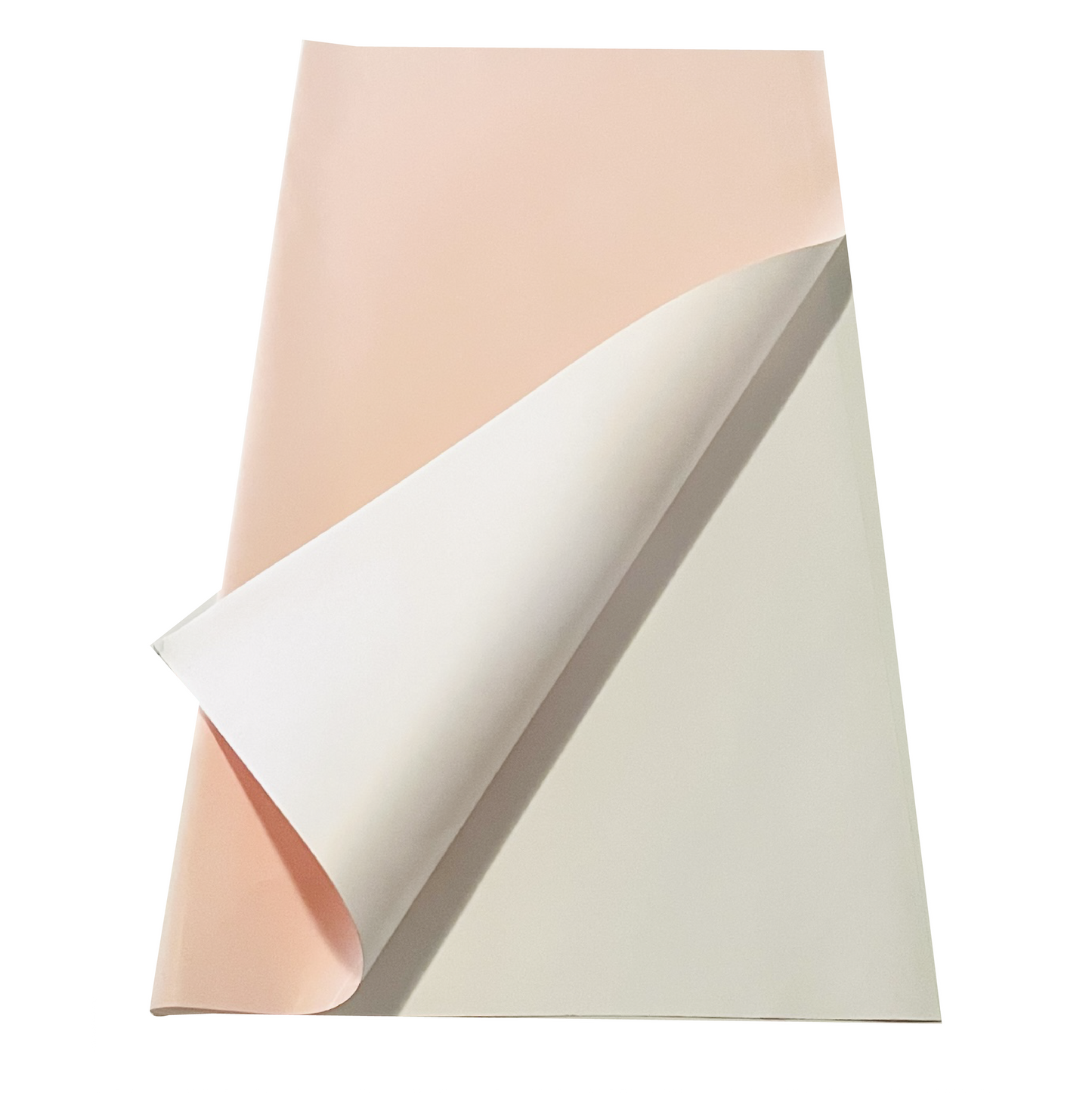Emballage cellophane pour fleurs : bicolore rose clair et blanc (paquet de 20)