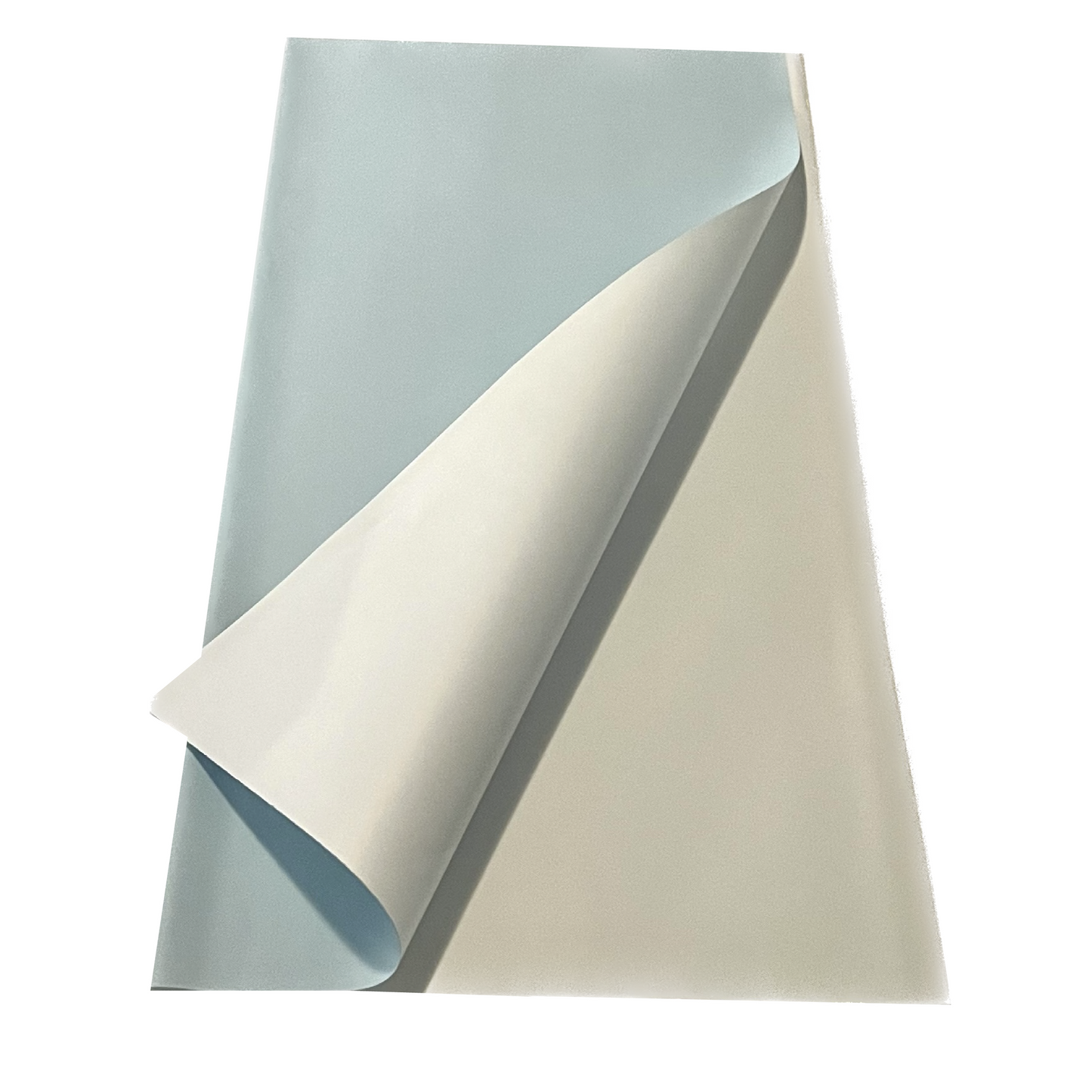 Cellophane Flower Wrap: Two Tone Baby Blue & White (Pack of 20)