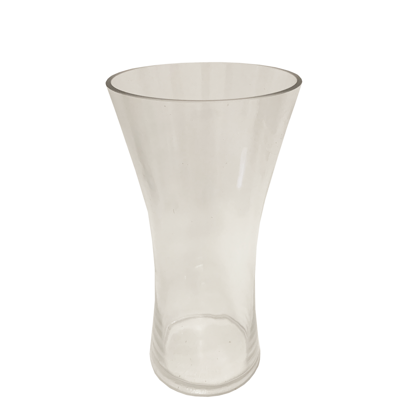 Conical Glass Vase 30x16cm