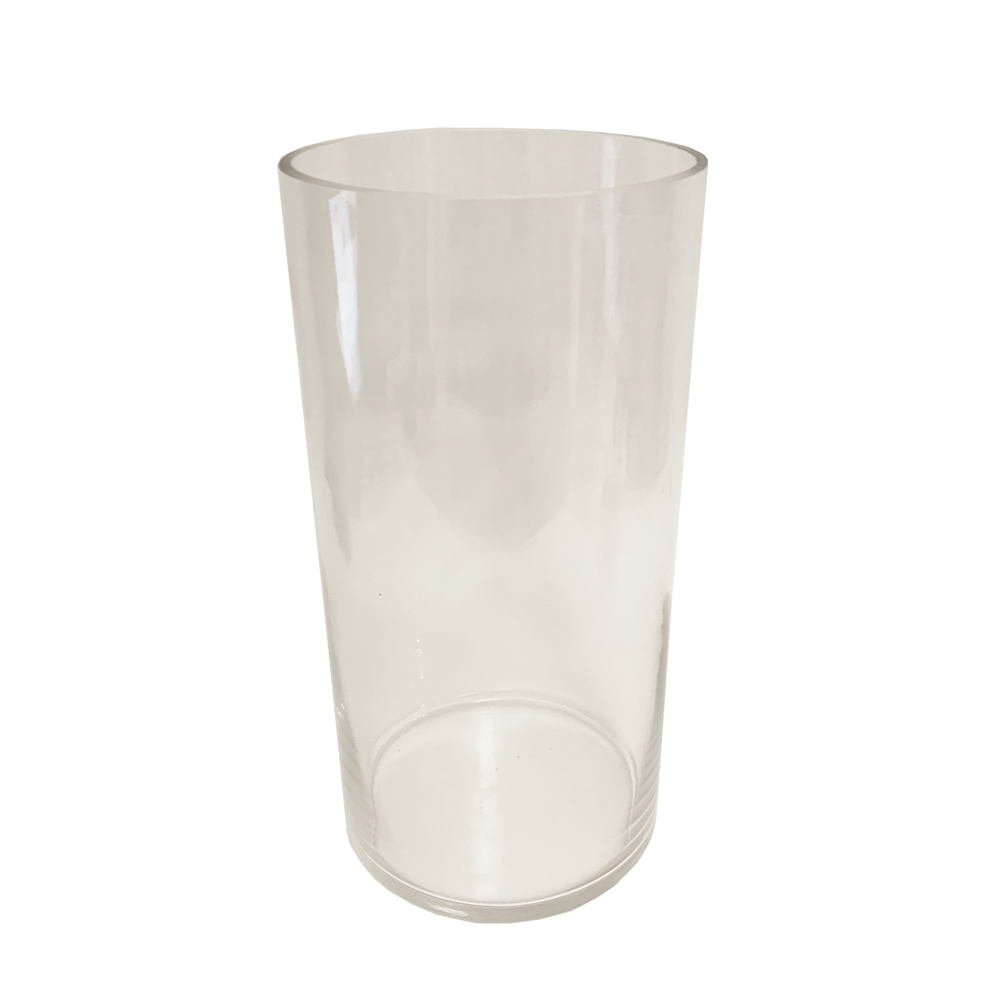 Cylinder Glass Vase 15x30cm
