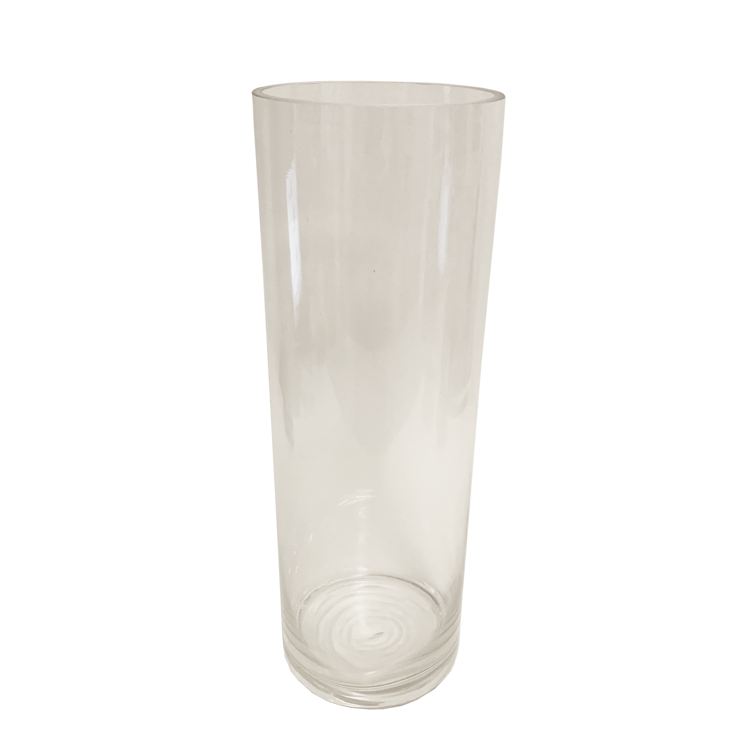Cylinder Glass Vase 12x35cm