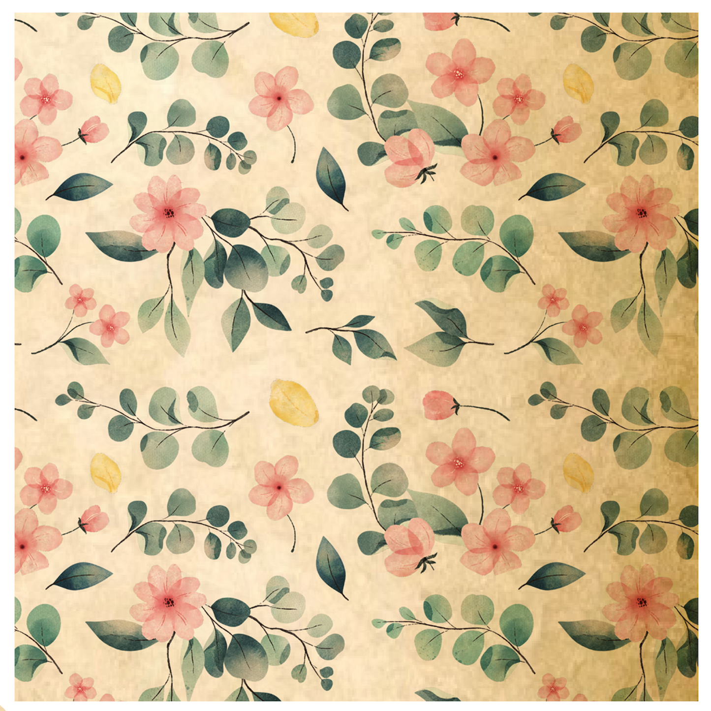 Bouquet de fleurs écologiques, pochette 1 - Fleurs d'eucalyptus (lot de 20)