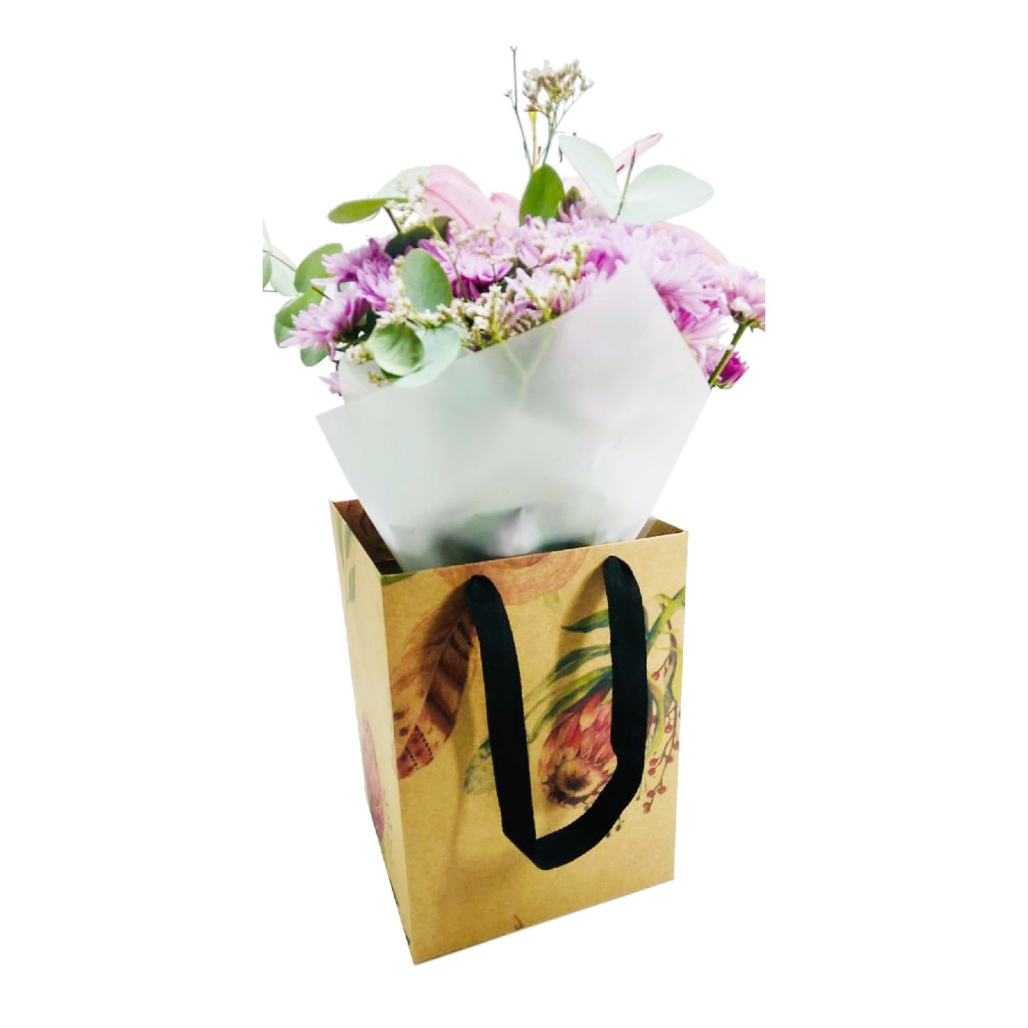 Blumenstrauß-Box 1 – Protea (20er-Pack)