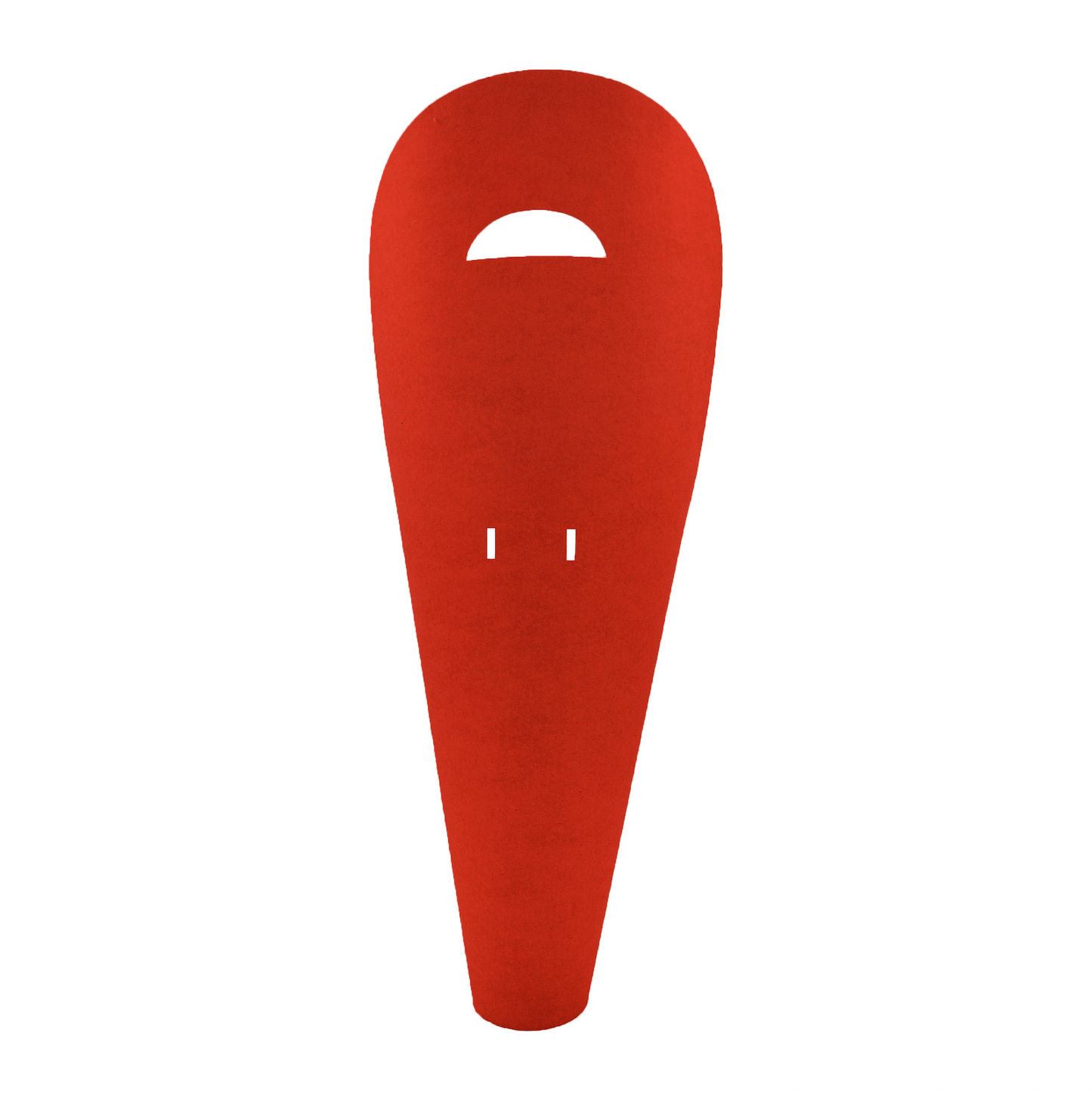 Orchideen-Tragetasche – schlichtes Rot (20er-Pack)