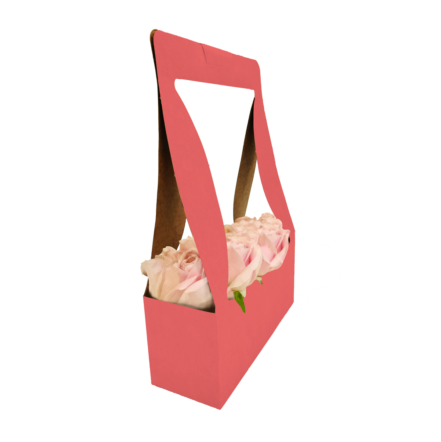 Blumenstrauß-Tragebox 1 – Rosa (20er-Pack)