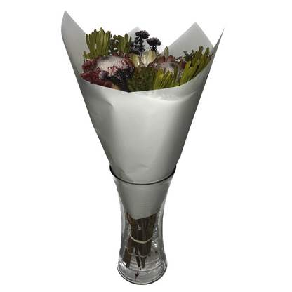 Emballage cellophane pour fleurs : jaune clair transparent (paquet de 20)