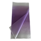 Cellophane Flower Wrap: Transparent Purple With White Border (Pack of 20)