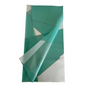 Emballage de fleurs en cellophane : bordure dorée bicolore verte et blanche (paquet de 20)
