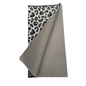 Emballage cellophane pour fleurs : imprimé léopard gris (paquet de 20)