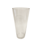 Konische Glasvase 30x14cm
