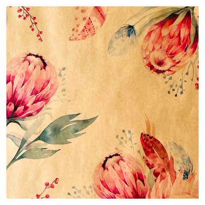 Manchon Eco Bouquet 2 - Protea (paquet de 20)