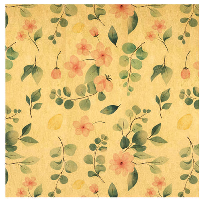 Feuilles d'emballage Kraft pour bouquets - Fleur d'eucalyptus (paquet de 200)