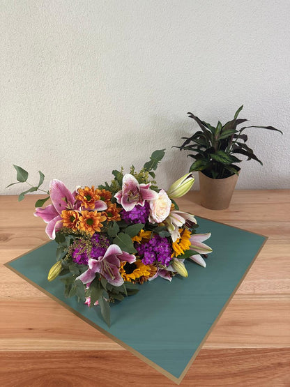 Cellophane Flower Wrap: Semi Transparent Dark Turquoise With Gold Border (Pack of 20)